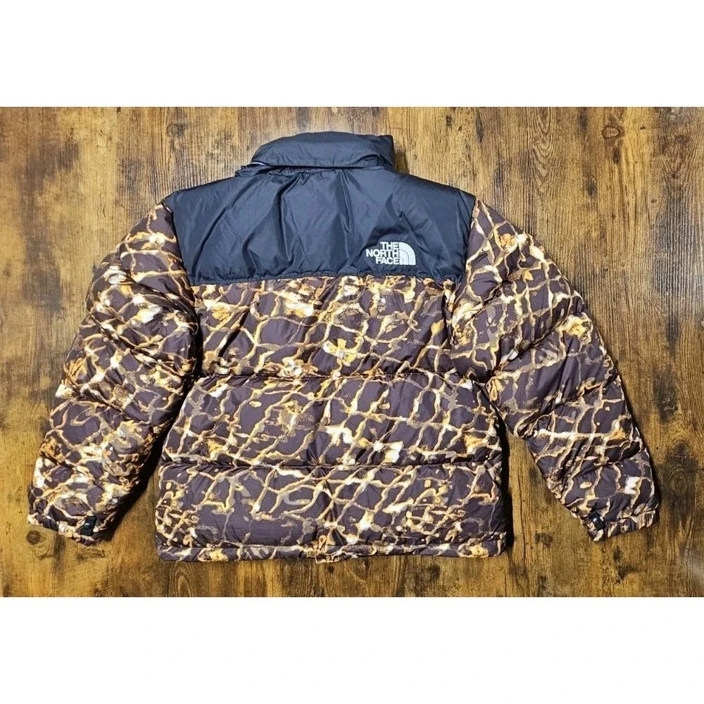 The North Face 1996 Retro Nuptse‎ Jacket Coal Brown Men Size Medium Ex Cond